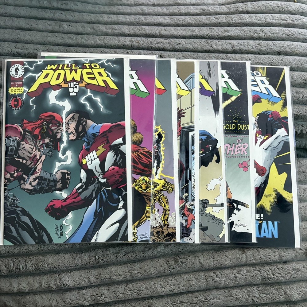 Will To Power Dark Horse Comics Lot 7 Issues #6-12 Mignola Modern Age Vortex